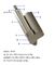 Actuador linear eléctrico rápido de aluminio 24V/36V/48V del actuador linear del tornillo de la cumbre de la vivienda