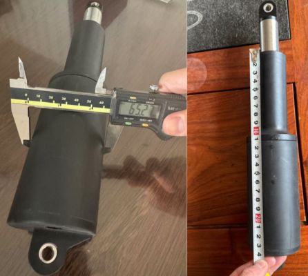 Marine Parts Adjustable Electric Trim Tab Kit System, 15054-101 Lenco 101 Standard Replacement Actuator