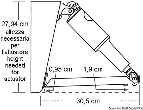 Standard Electric Trim Tabs System For Boats, Boat actuator 12V DC, IP67M Waterproof